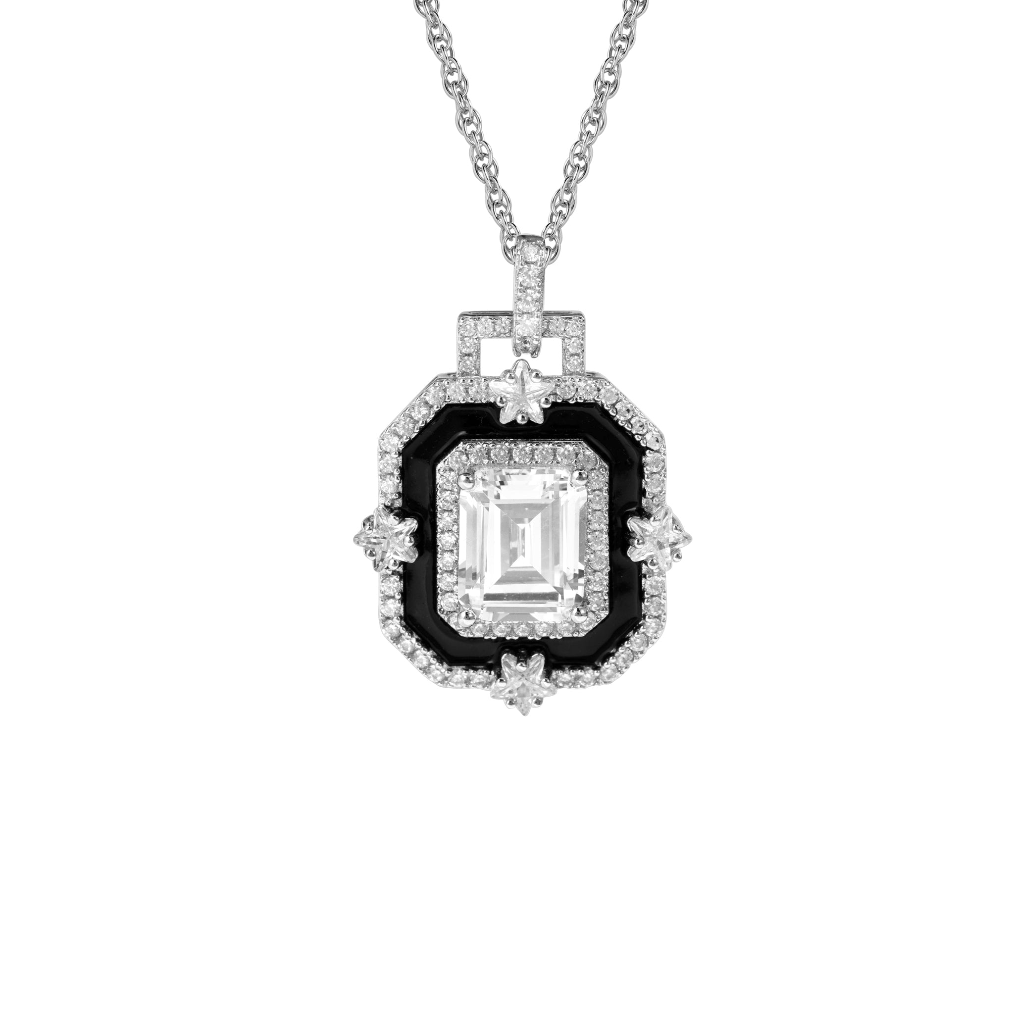 Vintage Diamond Chandelier Platinum Pendant & 14K 1.50ctw - Once Upon A  Diamond